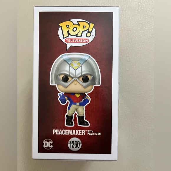 NWT - Funko Pop! Television DC Peacemaker #1260 Peacemaker (Summer Convention) - Picture 5 of 6